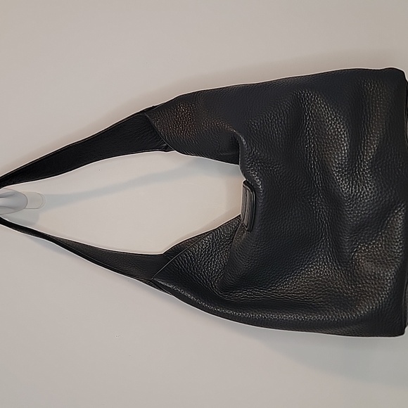 Dooney & Bourke Black Leather Hobo Purse Excellent Condition - Picture 4 of 7